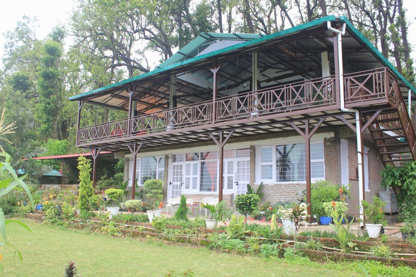 Forest Side Farm - Homestay At Kotabagh Near Nainital And Jim Corbett ภายนอก รูปภาพ